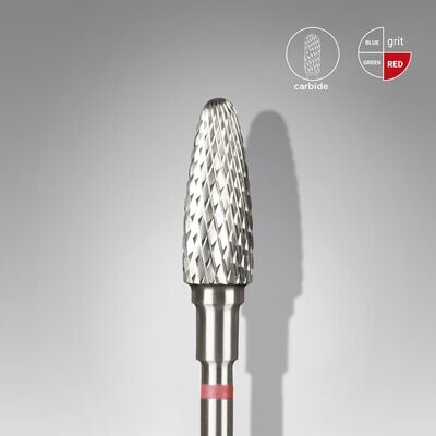 Staleks Carbide drill bit "corn" red 5/13 mm