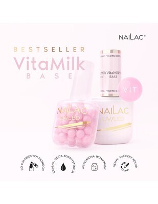 Nailac Rubber Base Vita Milk