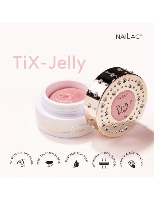 Nailac Tix Jelly Nude 15 g