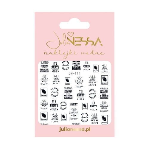 Julia Nessa Water Stickers Party Time