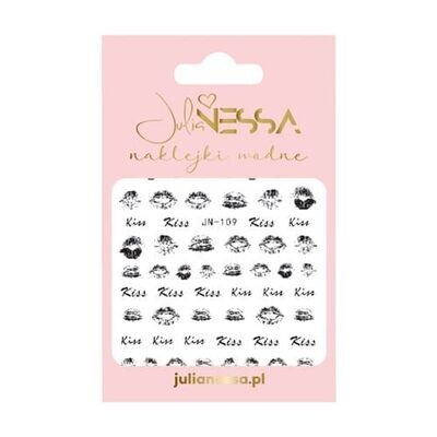 Julia Nessa Water Stickers  Lips