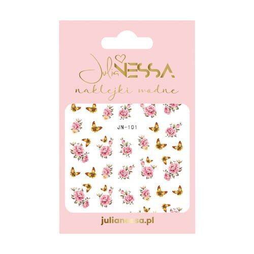 Julia Nessa Water Stickers  Roses&Butterflies
