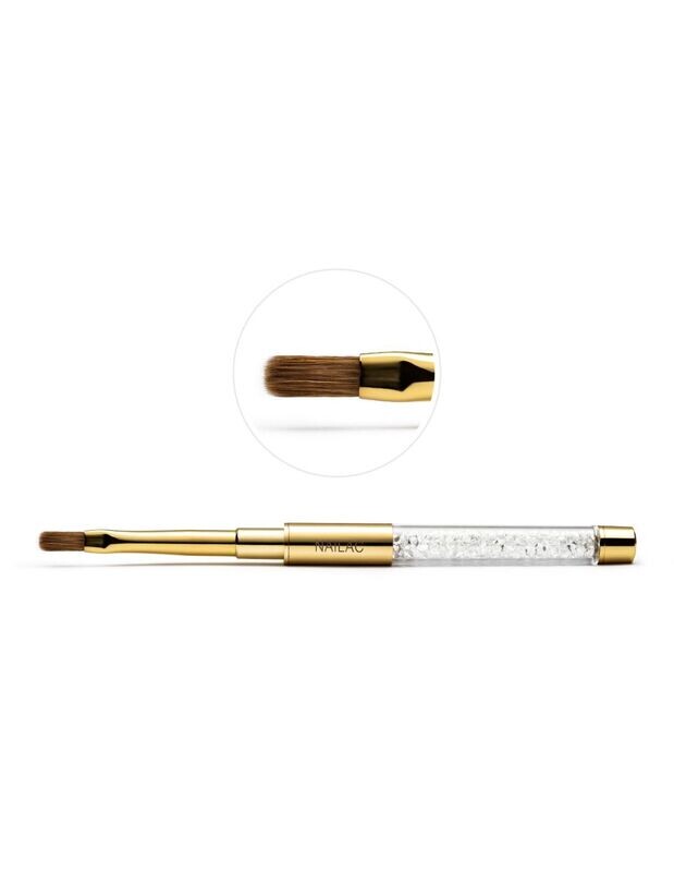 Nailac  Gel Brush #6 Square