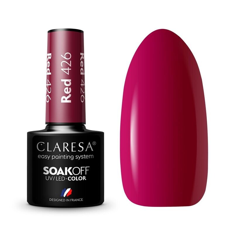 Claresa Gel Polish Red 426