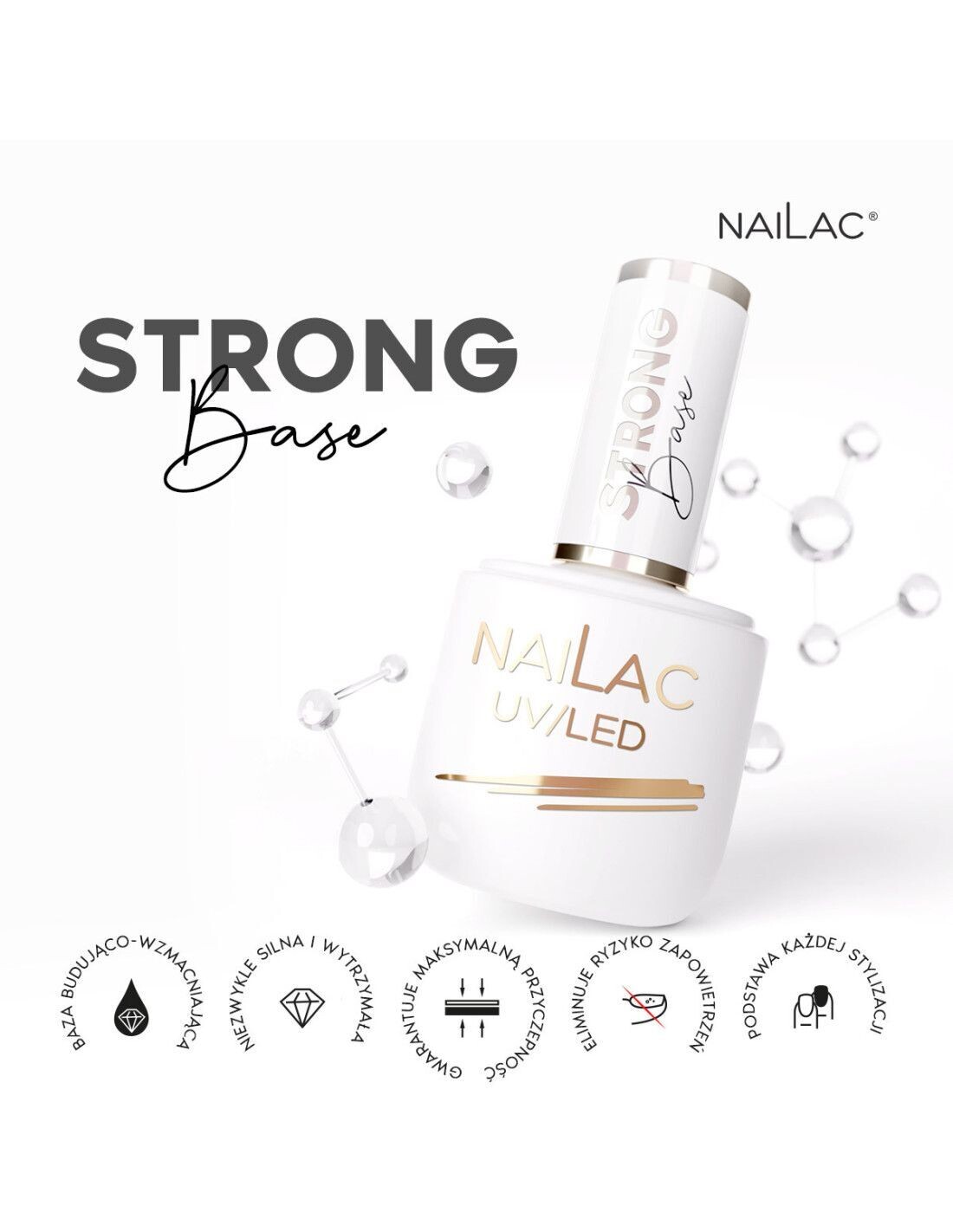 Nailac Strong Base Coat 7 ml
