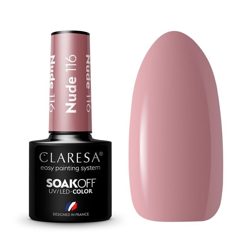 Claresa Gel Polish Nude 116