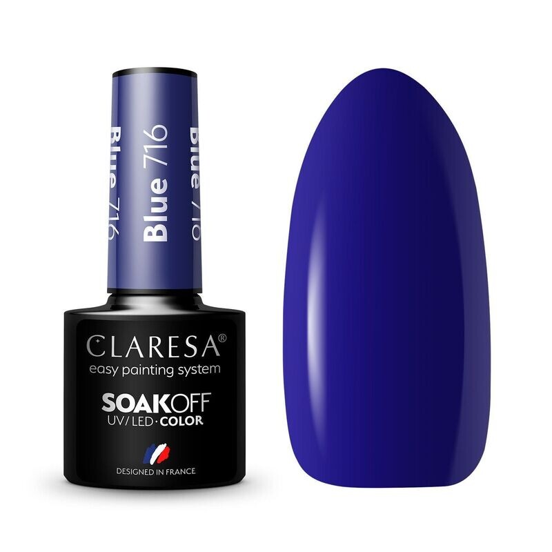 Claresa Gel Polish Blue 716