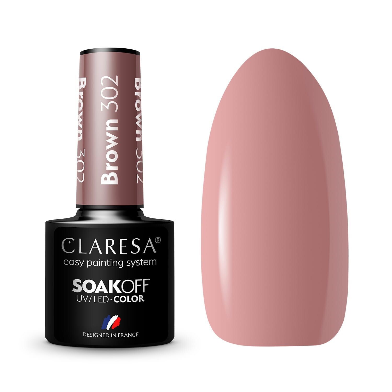 Claresa Gel Polish Brown 302