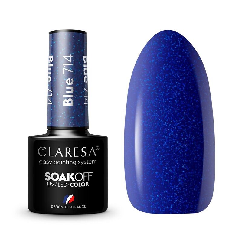 Claresa Gel Polish Blue 717