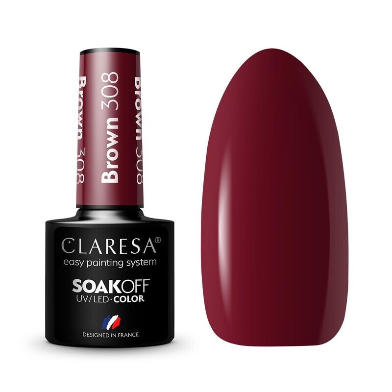 Claresa Gel Polish Brown 308