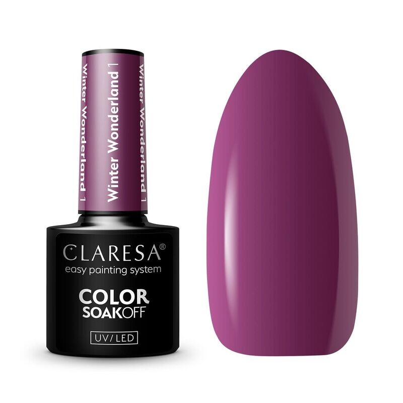 Claresa Gel Polish Winter Wonderland 1