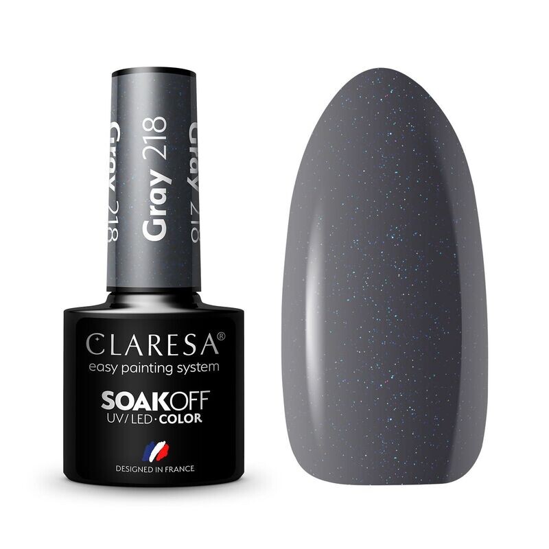 Claresa Gel Polish Gray 218