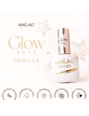 Nailac Rubber Base Glow Vanilla 7ml