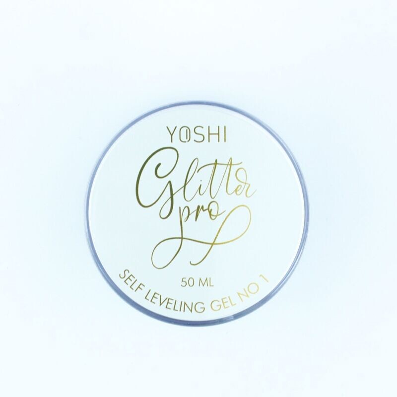 Yoshi Glitter Pro Uv Gel Self Leveling No1  15 ml