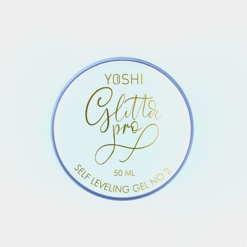 Yoshi Glitter Pro Uv Gel Self Leveling No2  15 ml