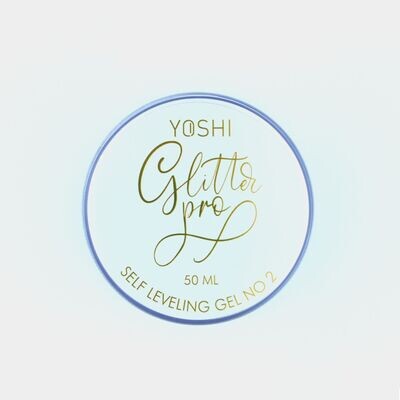 Yoshi Glitter Pro Uv Gel Self Leveling No2 15 ml