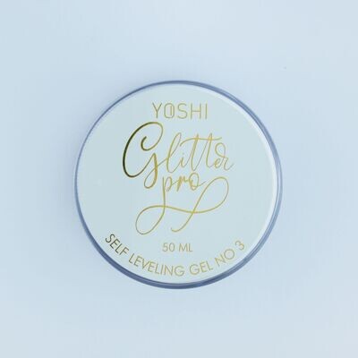 Yoshi Glitter Pro Uv Gel Self Leveling No3 15 ml