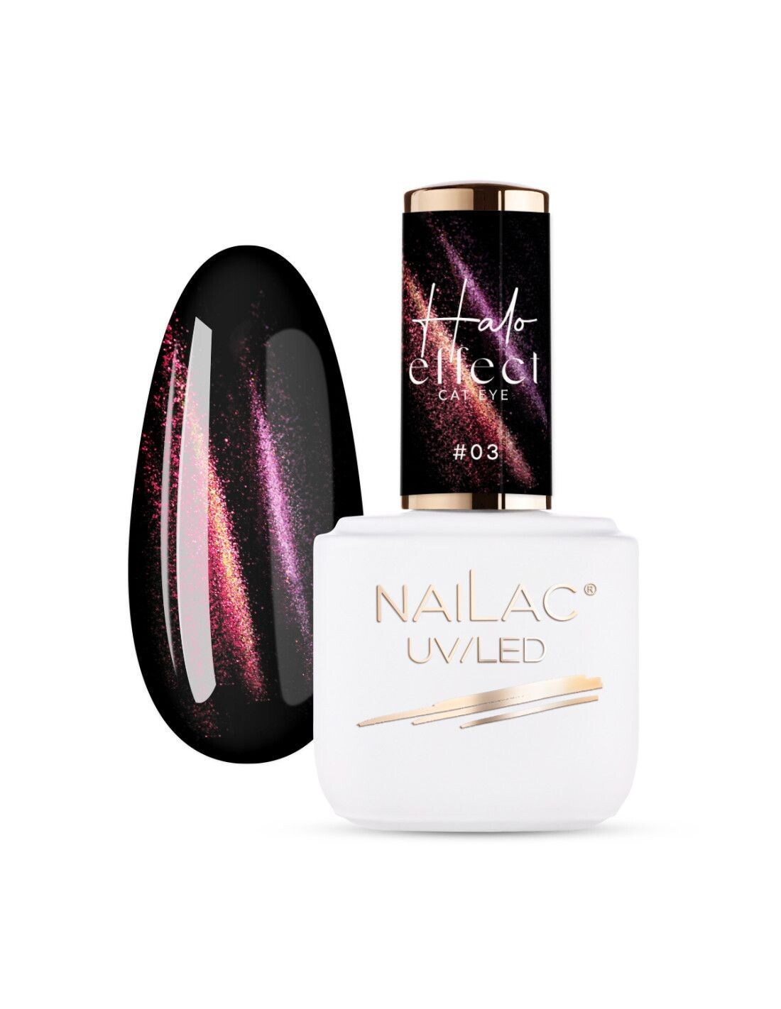Nailac Halo Cat Eye #03