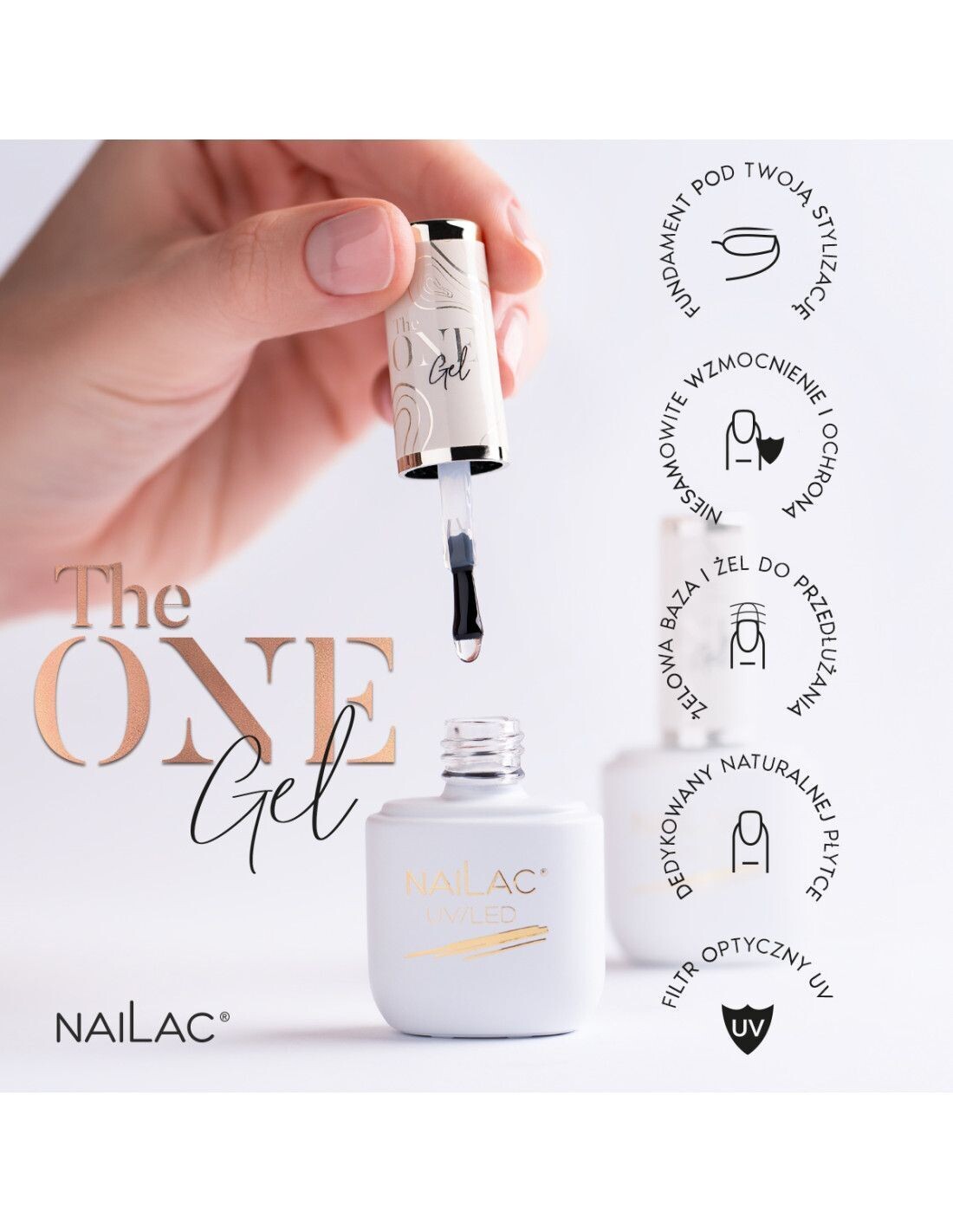 Nailac Gel in The Bottle The One 7ml