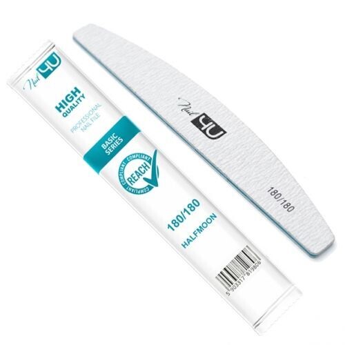 Nail4U  Basic II Nail File 180/180(25 stuk)
