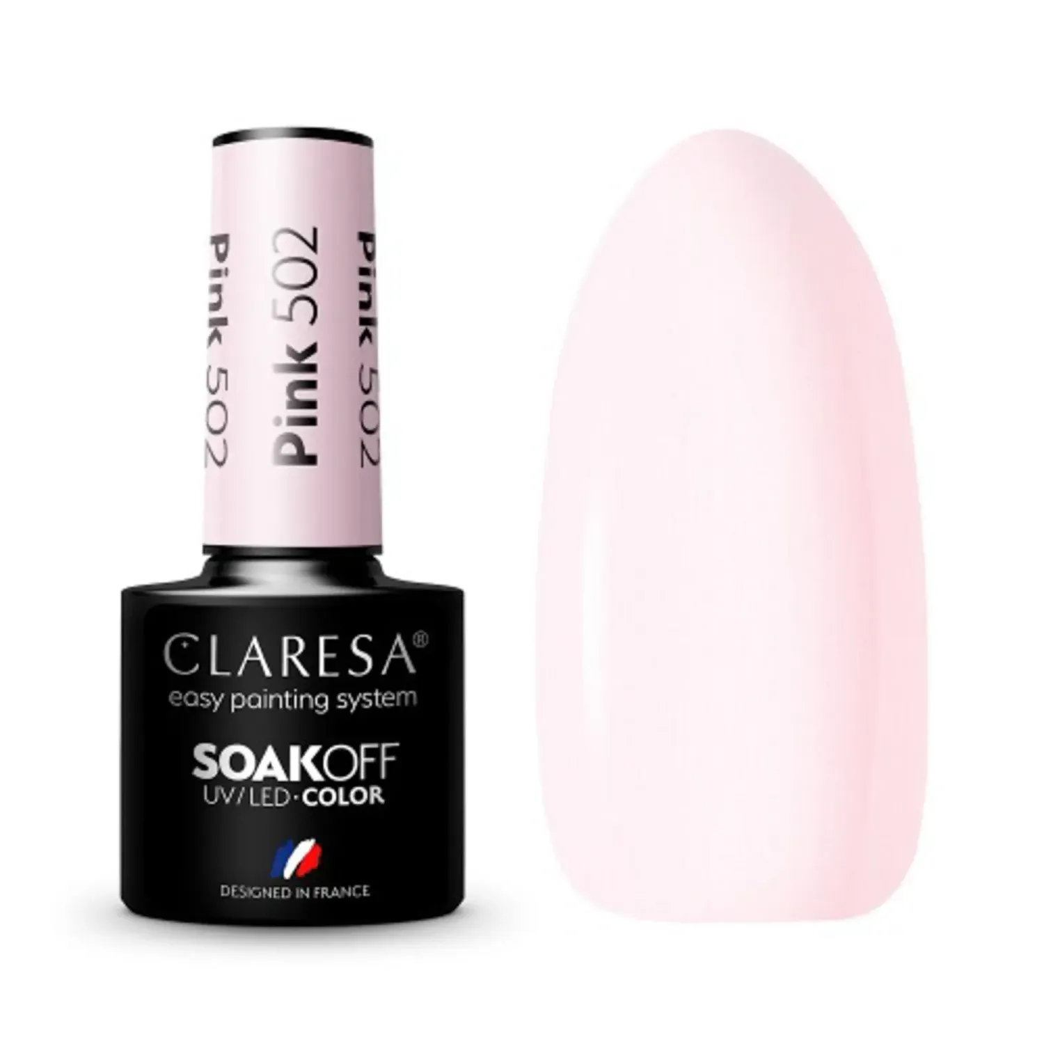 Claresa Gel Polish Pink 502