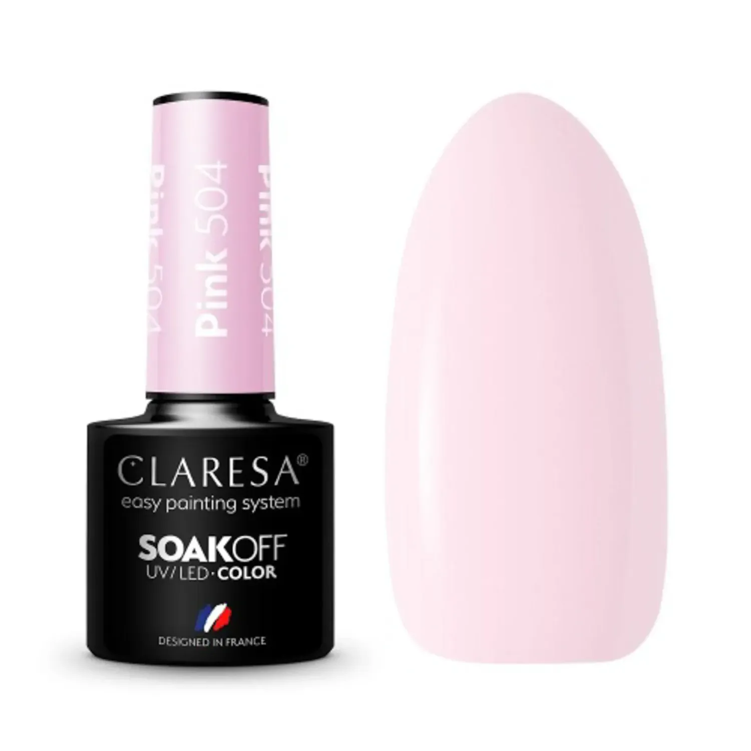 Claresa Gel Polish Pink 504