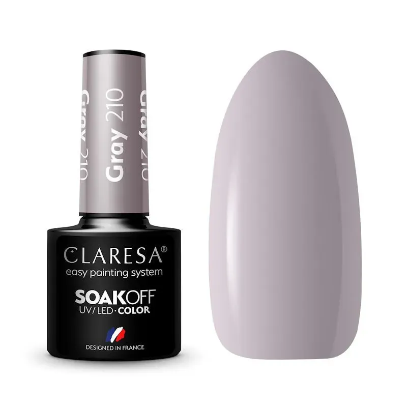 Claresa Gel Polish Gray 210