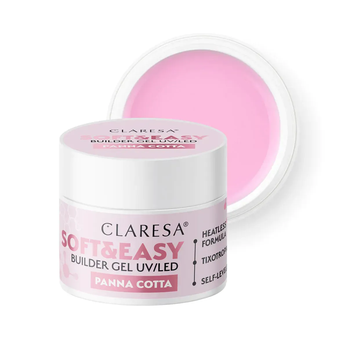 Claresa Builder Gel Soft &Easy Panna Cotta 45g