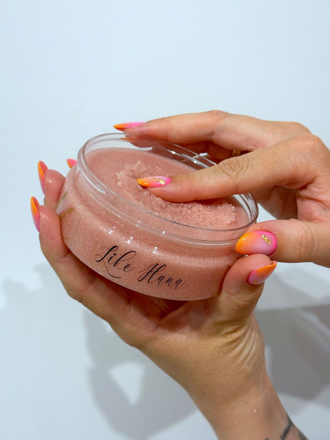 Body Scrub With Glitters