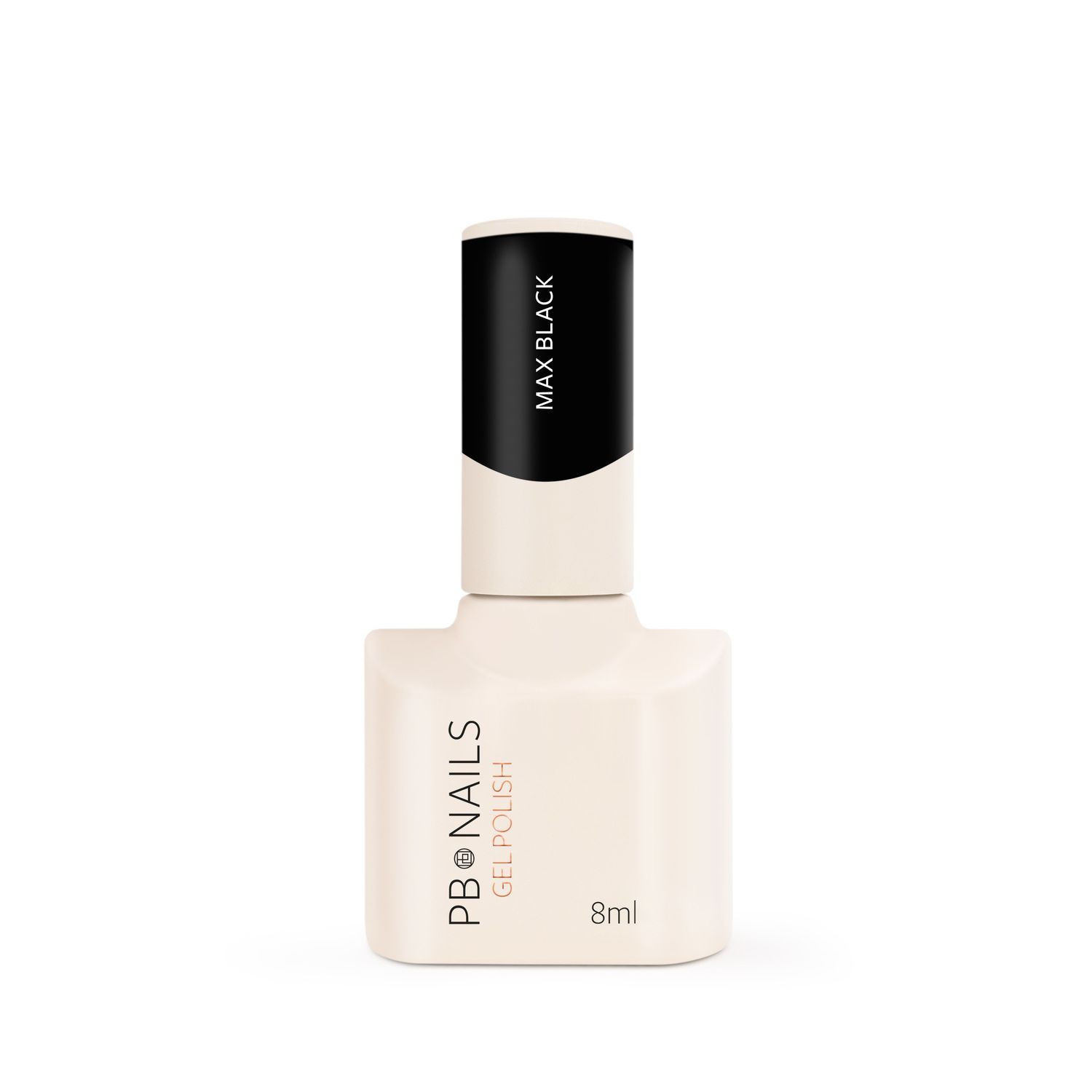PB Nails Gel Polish Max Black 8ml