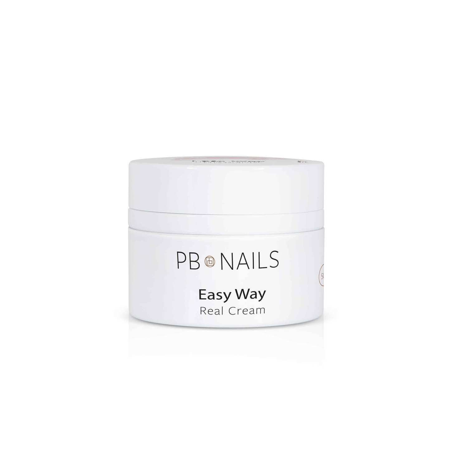 PB Nails - Self-Levelling Gel - Easy Way - Real Cream 50g