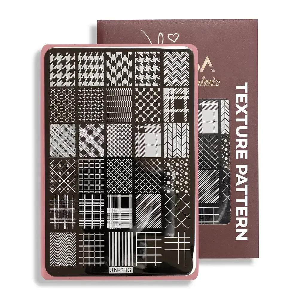 Julia Nessa Stamp Plate Texture Pattern