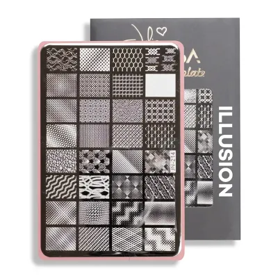 Julia Nessa Stamp Plate Illusion