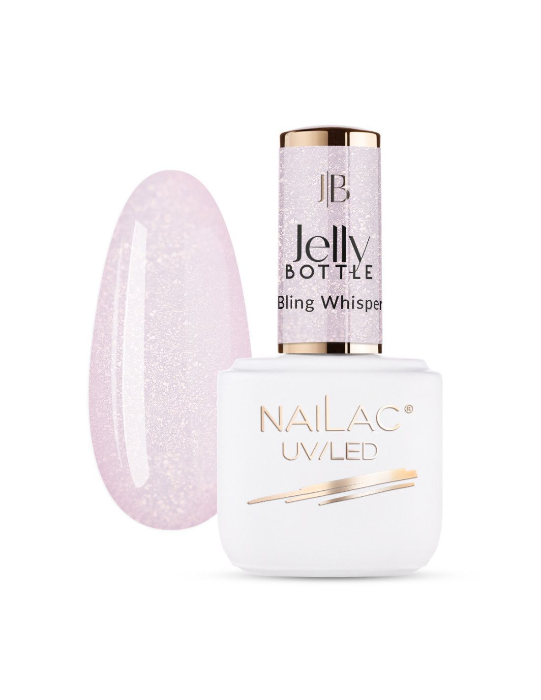 Nailac Jelly Bottle Bling Whisper 7ml