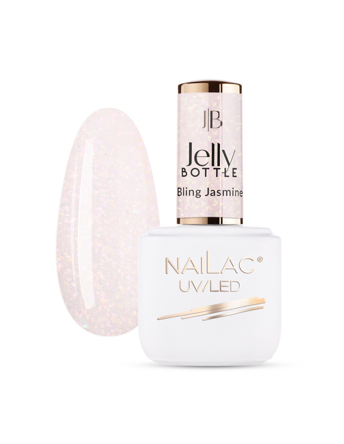 Nailac Jelly Bottle Bling Jasmine 7ml