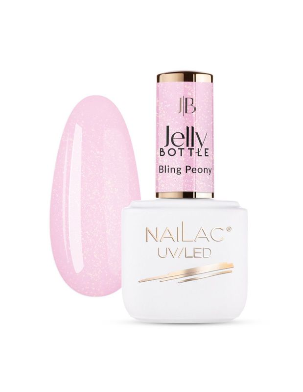 Nailac Jelly Bottle Bling Peony 7ml