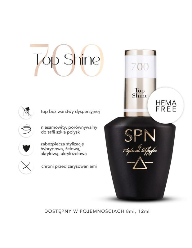 SPN Nails Top Shine 700 8ml