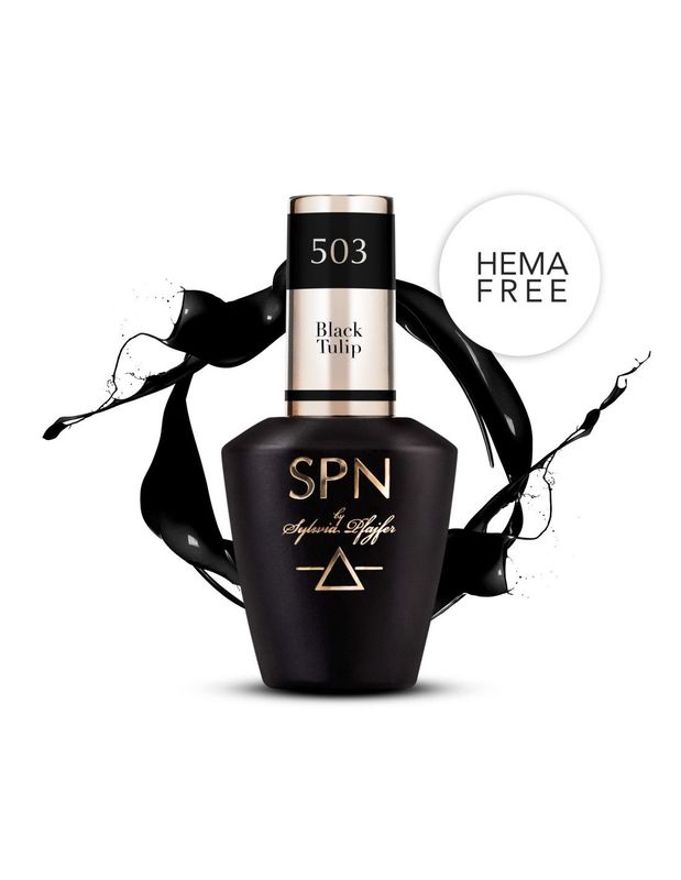 SPN Nails 503 Black Tulip