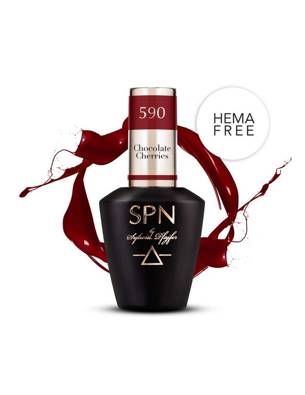 SPN Nails 590 Chocolate Cherries