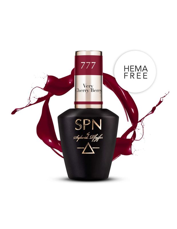SPN Nails 777 Very Cherry Berry