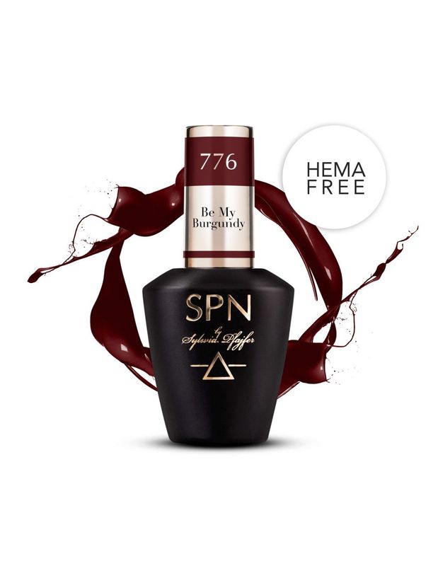 SPN Nails  776 Be My Burgundy