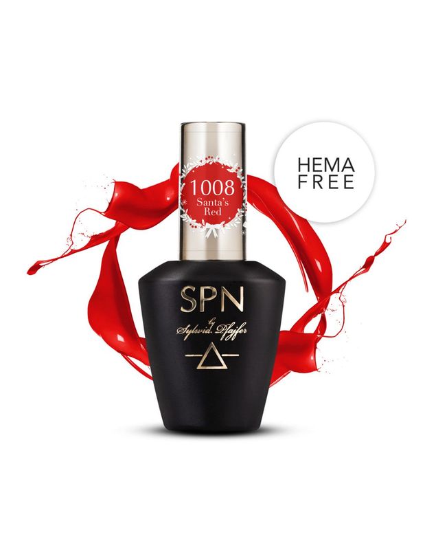 SPN Nails 1008 Santa's Red