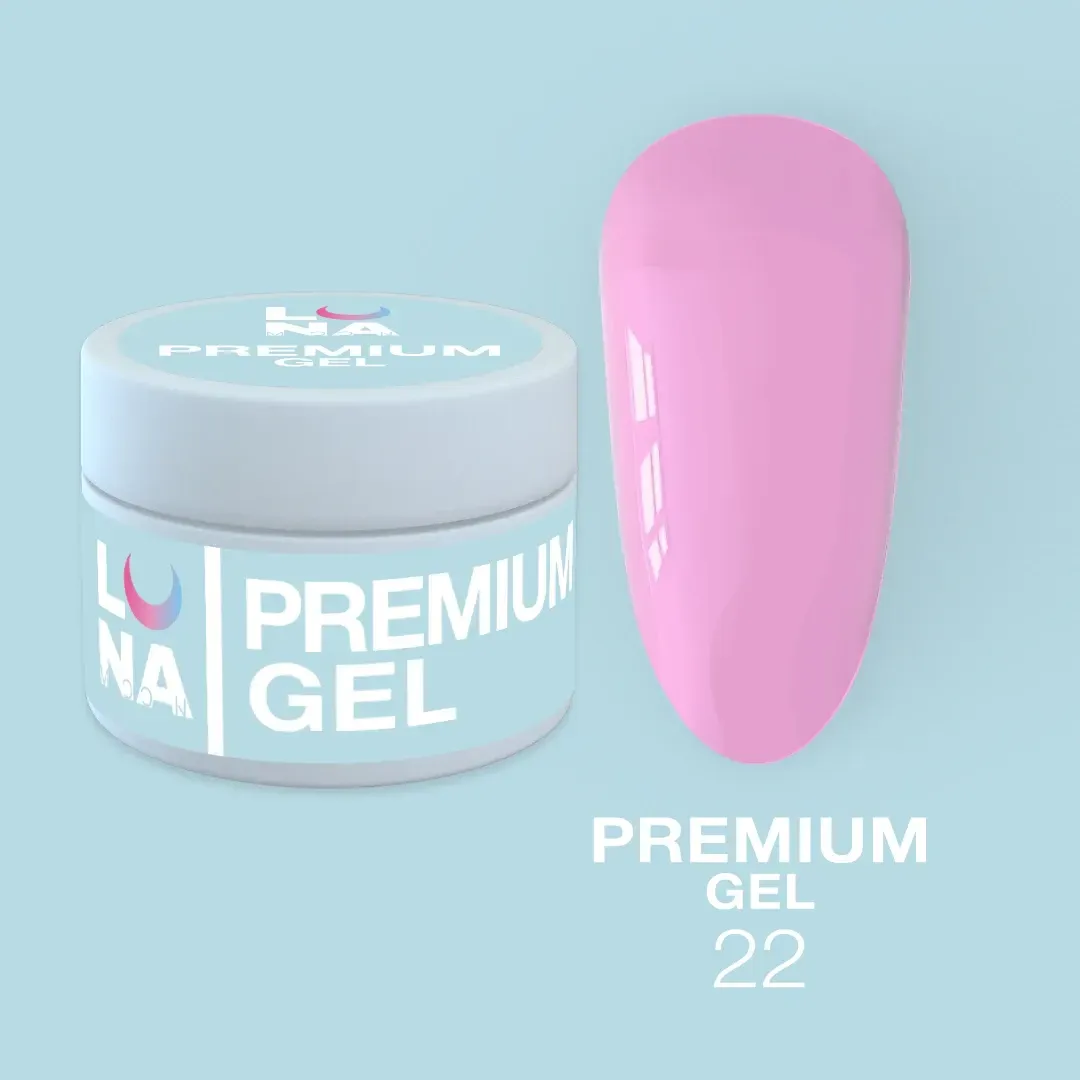Luna Moon Premium Gel 22.  (15ml)