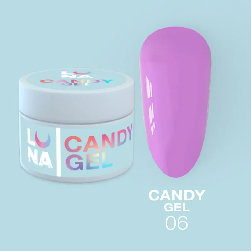 Luna Moon Candy Gel 6.  (15ml)
