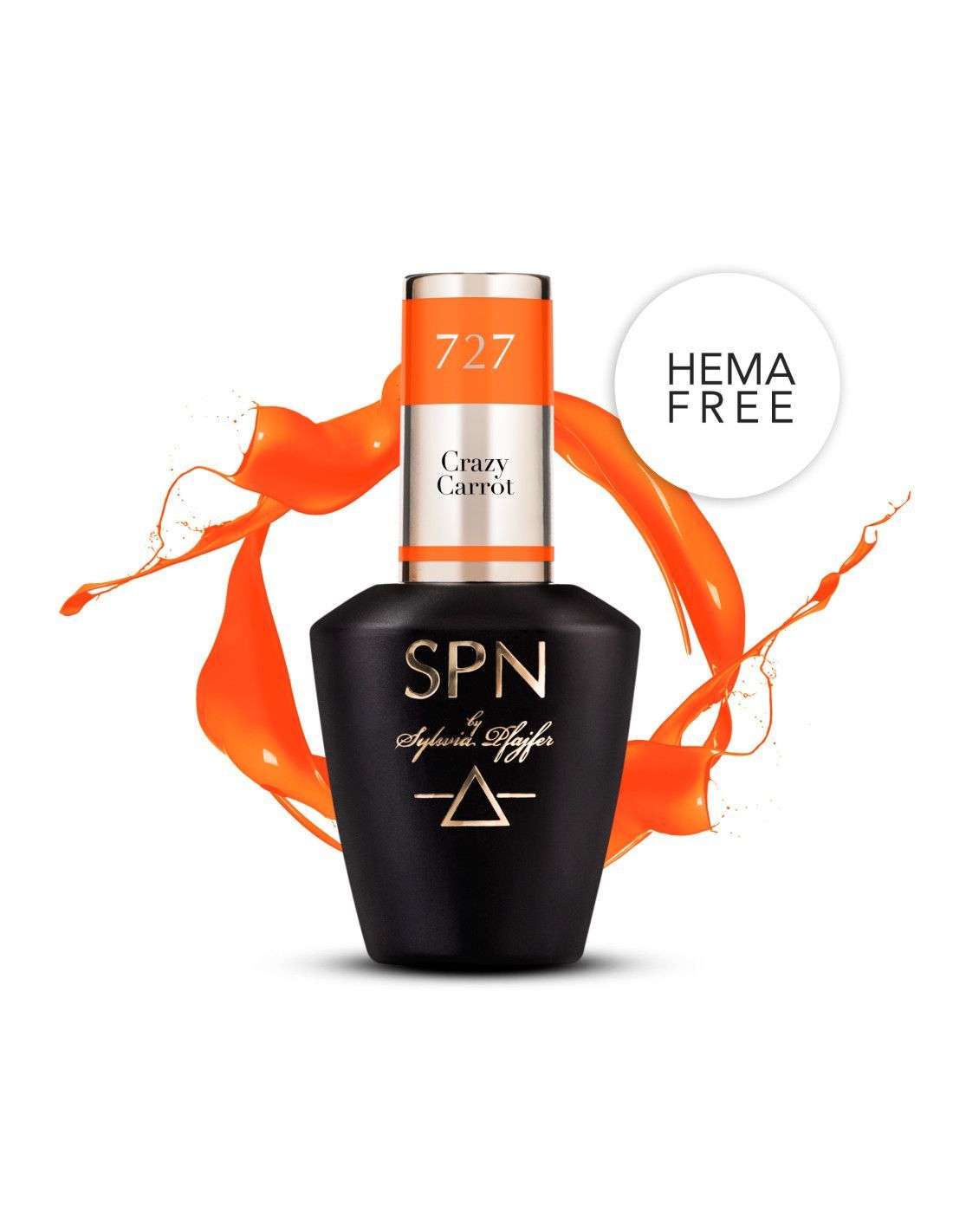 SPN Nails 727 Crazy Carrot