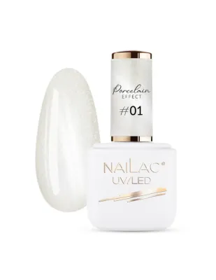 Nailac Porcelain Effect Gel Polish #01