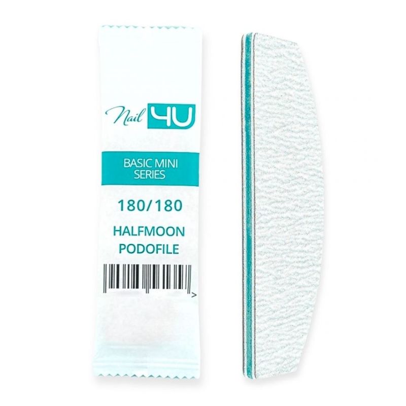 Nail4U Podofile BasicHalfmoon 180/180 (25stuk)