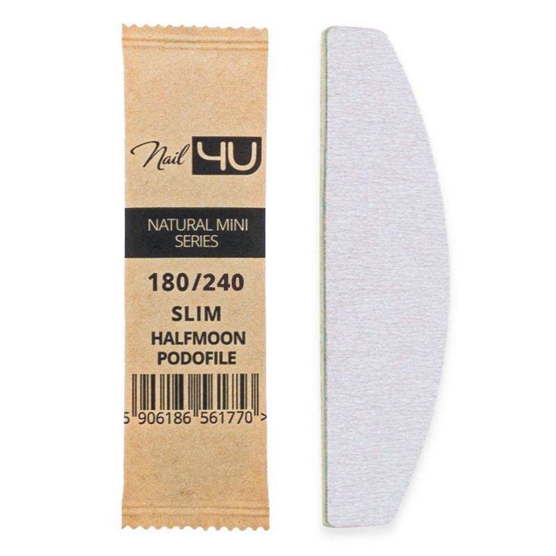 Nail4U Podofile Slim Halfmoon 180/240 (50stuk)