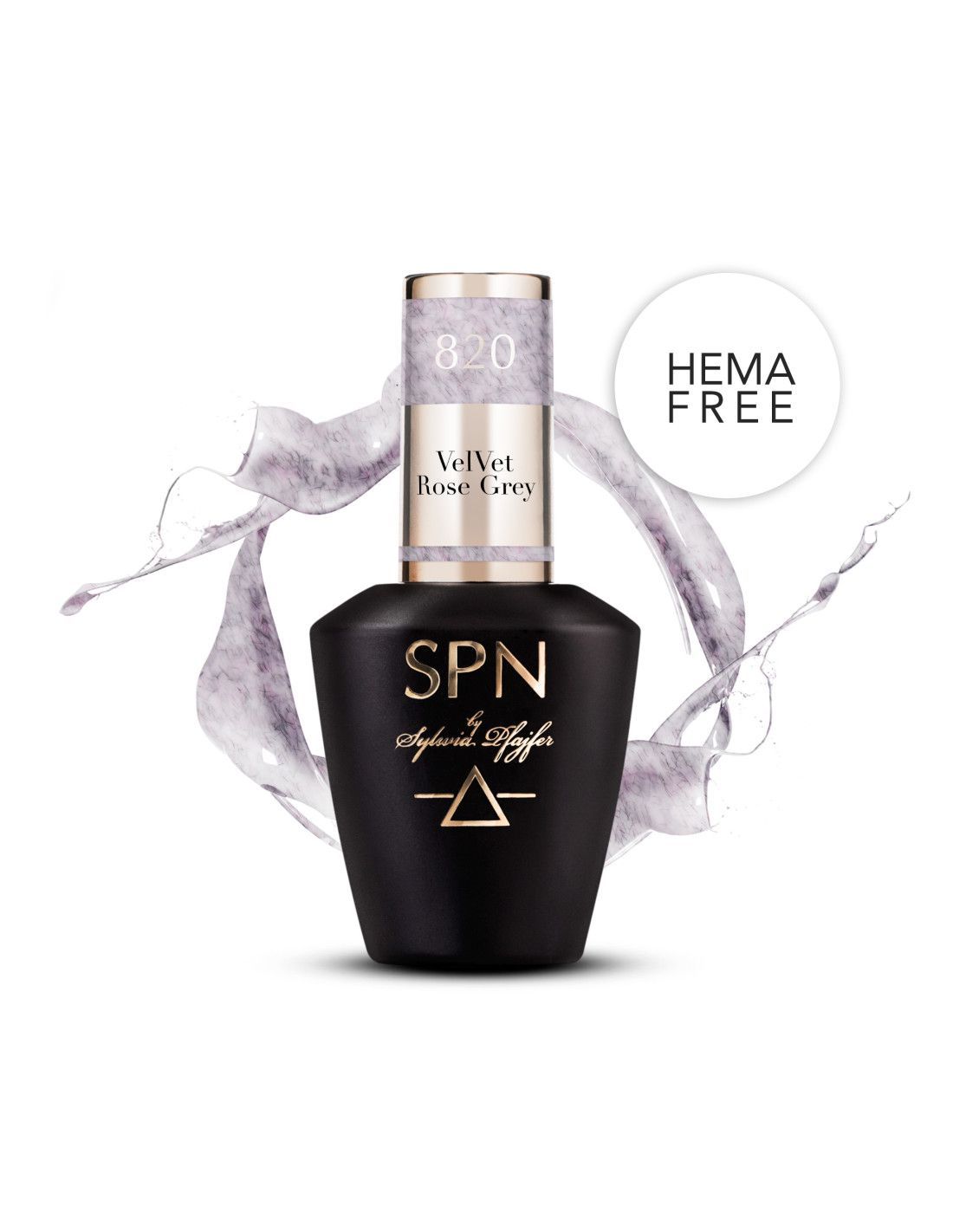 SPN Nails 820  VelVet Rose Grey