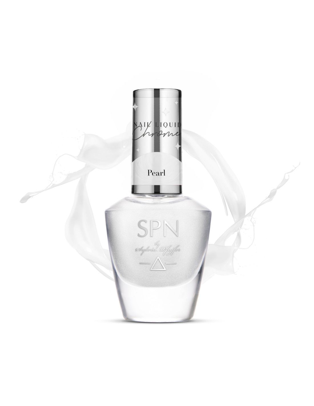 SPN Nails  Liquid Chrome Pearl